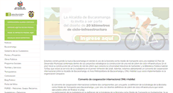 Desktop Screenshot of bucaramanga.gov.co